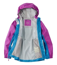 Kids' Trail Model Rain Jacket, Colorblock