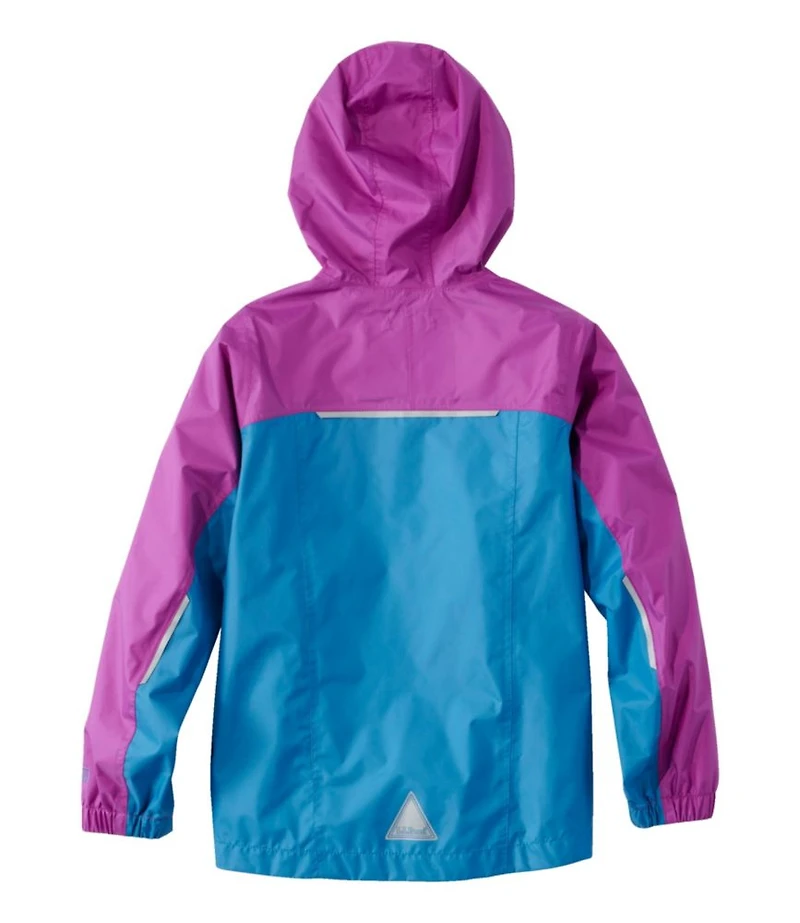 Kids' Trail Model Rain Jacket, Colorblock
