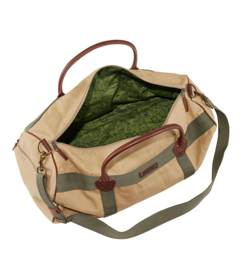 Waxed Canvas Duffle, Medium