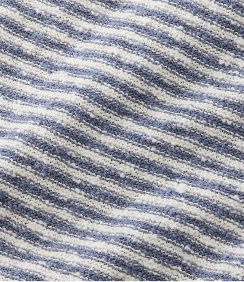 Women's Midweight Cotton Slub Rollneck Pullover Stripe