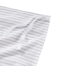 Premium Egyptian Percale Comforter Cover Collection, Stripe