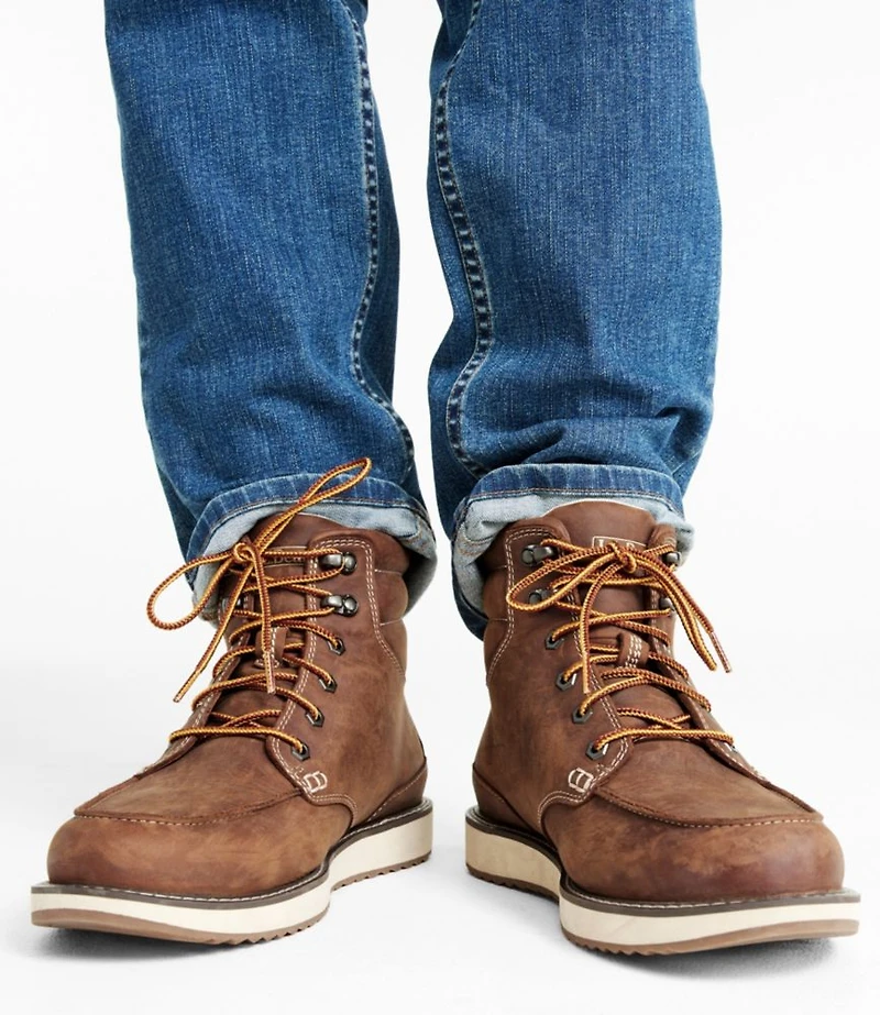 Men's Stonington Boots, Moc-Toe