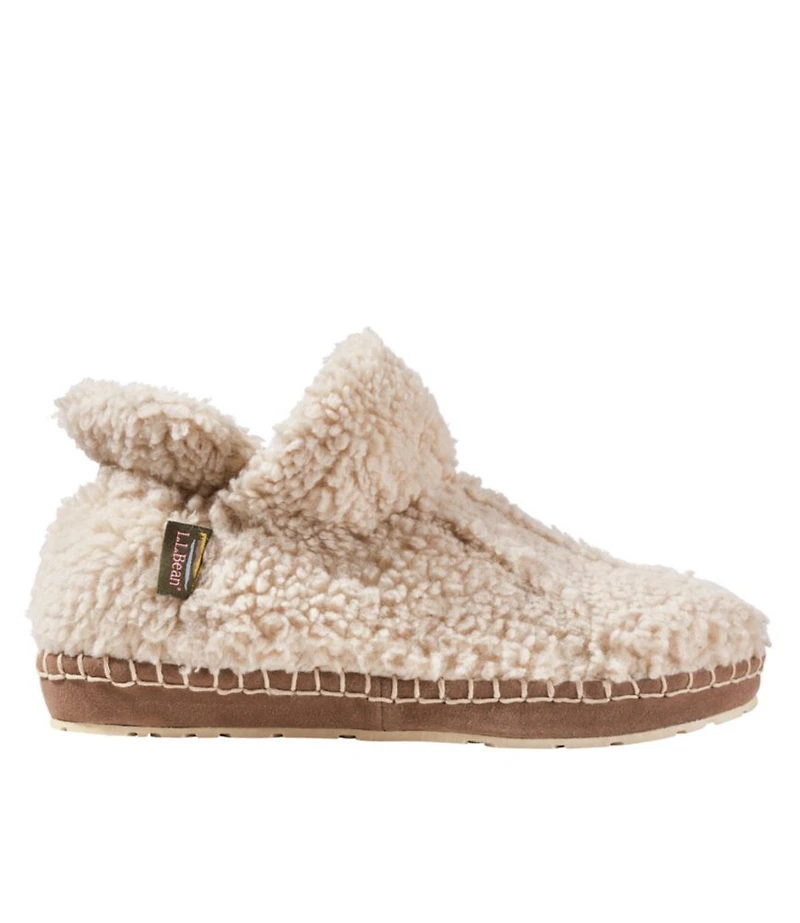 Women's Cozy Slipper Booties, Pile Fleece