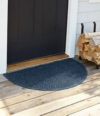 Everyspace Recycled Waterhog Doormat, Half Round