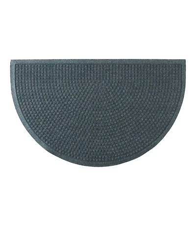 Everyspace Recycled Waterhog Doormat, Half Round