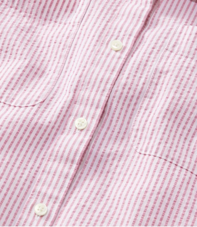 Women's Vacationland Seersucker Shirt
