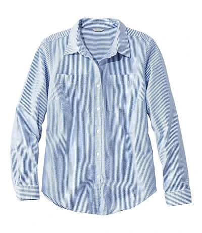 Women's Vacationland Seersucker Shirt