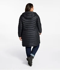 Women's Ultralight 850 Down Hooded Coat, Three-Quarter Length