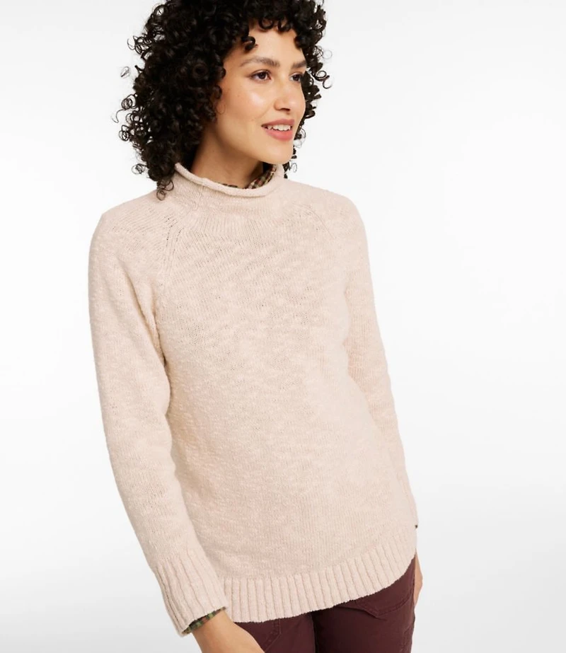Women's Cotton Ragg Sweater