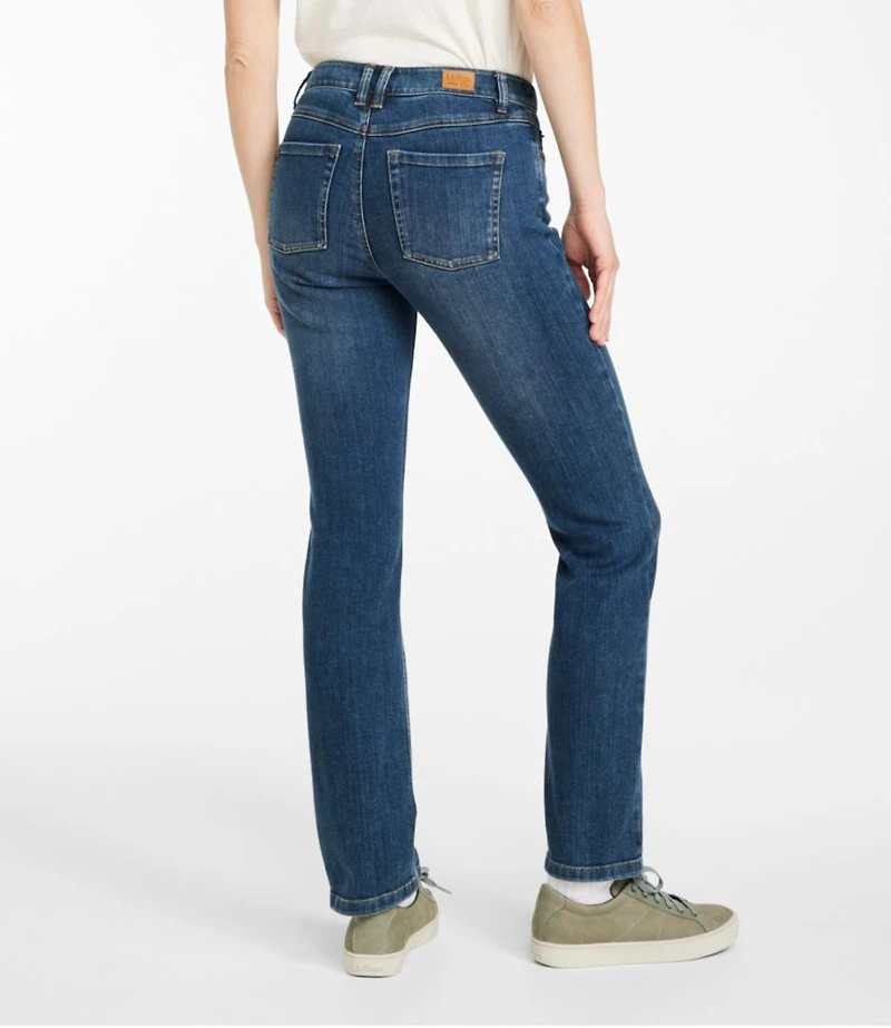 Women's BeanFlex® Jeans, Mid-Rise Straight-Leg