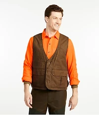 Men's Double L Waxed-Cotton Upland Vest
