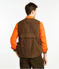 Men's Double L Waxed-Cotton Upland Vest