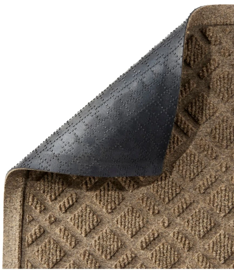 Heavyweight Recycled Waterhog Mat, Runner, Plaid