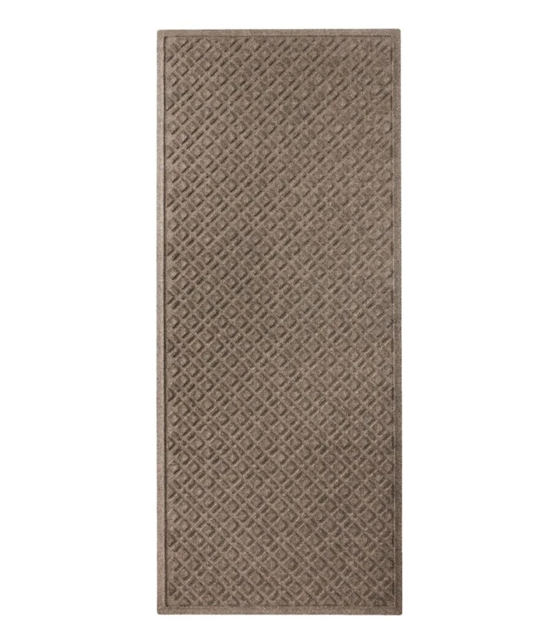 Heavyweight Recycled Waterhog Mat, Runner, Plaid