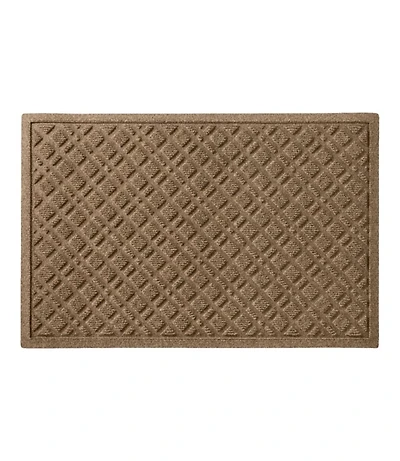 Heavyweight Recycled Waterhog Doormat, Plaid