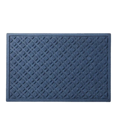 Heavyweight Recycled Waterhog Doormat, Plaid