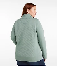 Women's Quilted Quarter-Zip Pullover