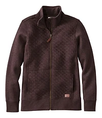 Women's Quilted Full-Zip Sweatshirt