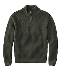 Men's Organic Cotton Waffle Sweater