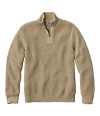 Men's Organic Cotton Waffle Sweater