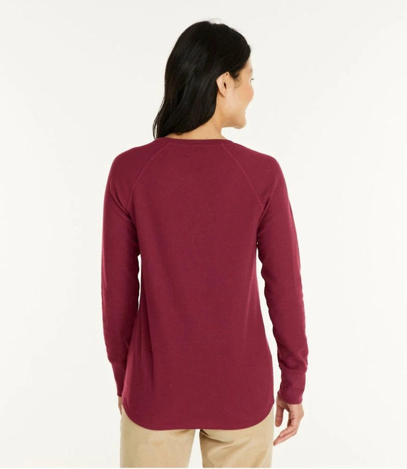 Women's Unshrinkable Mini-Waffle Tee