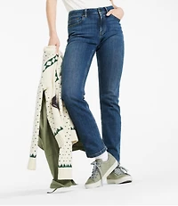 Women's BeanFlex® Jeans, Mid-Rise Straight-Leg