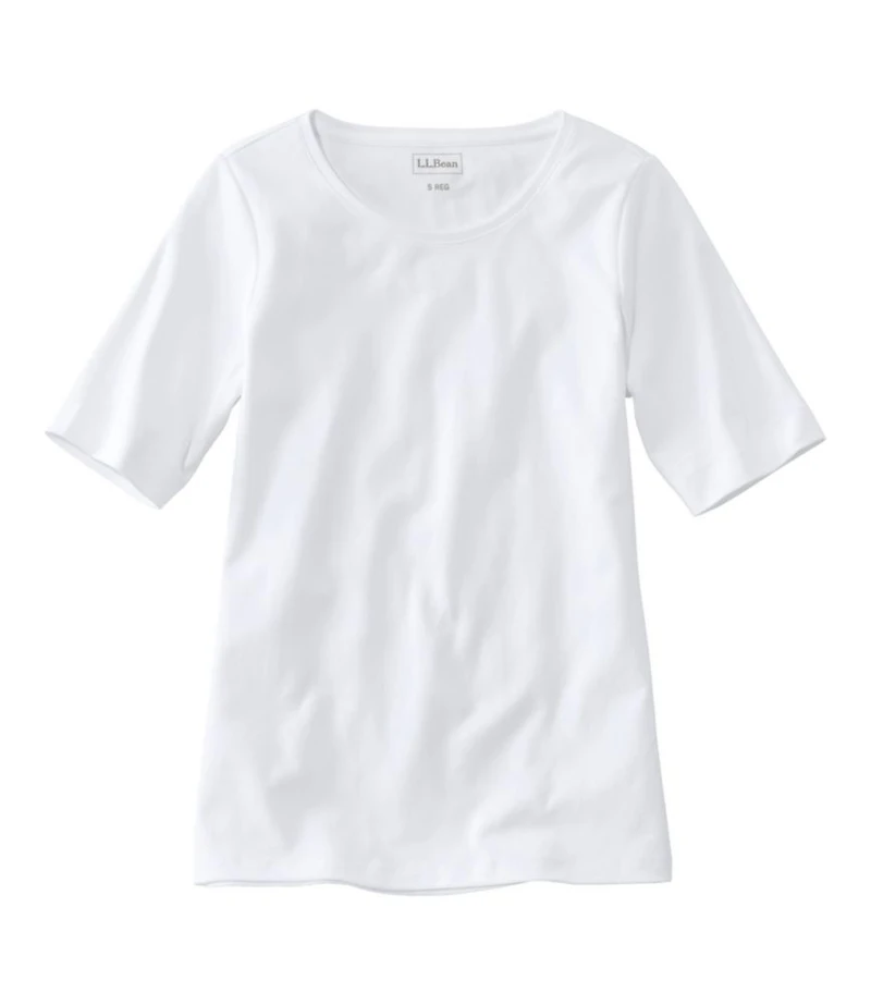 Women's L.L.Bean Jewelneck Tee