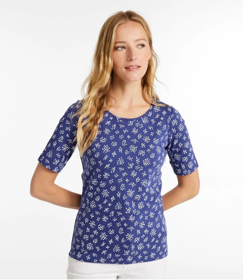 Women's L.L.Bean Jewelneck Tee