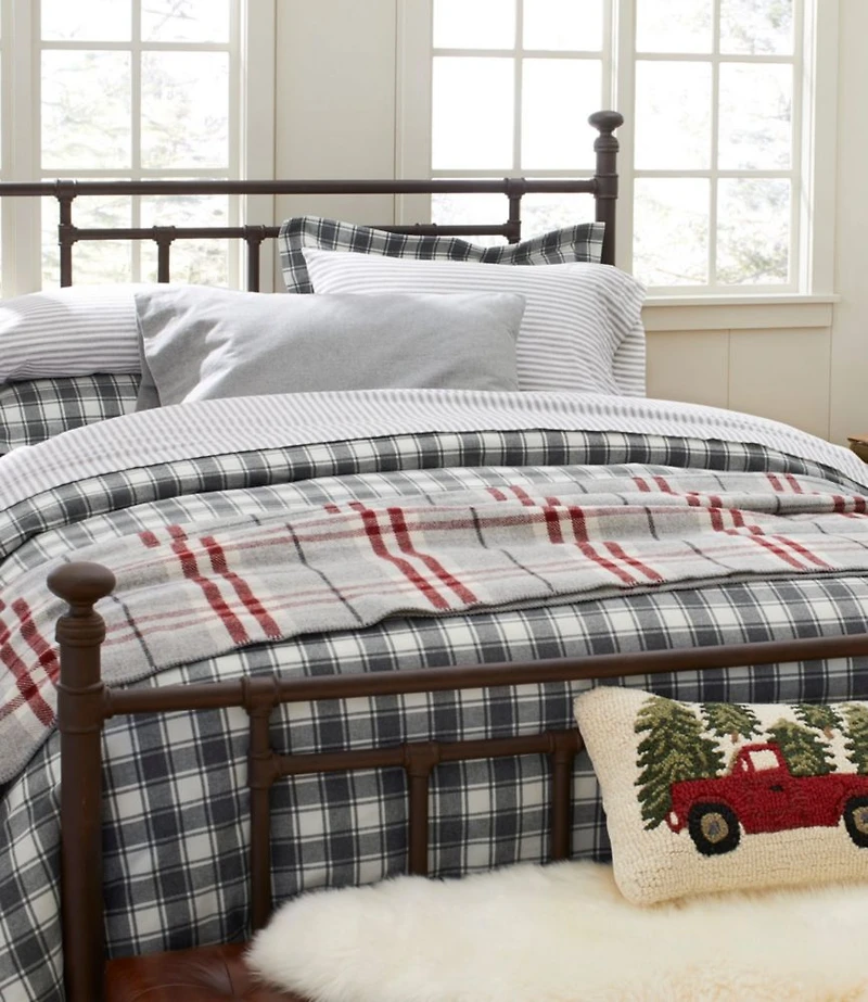 Washable Wool Blanket, Plaid