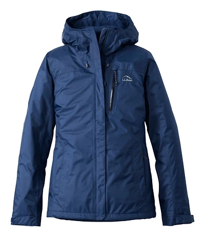 Women's Trail Model Rain Jacket, Fleece-Lined