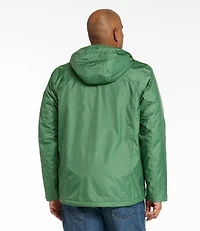 Men's Trail Model Rain Jacket, Fleece-Lined