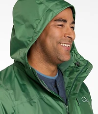 Men's Trail Model Rain Jacket, Fleece-Lined