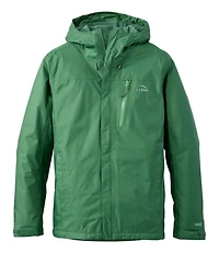 Men's Trail Model Rain Jacket, Fleece-Lined