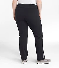 Women's PrimaLoft ThermaStretch Fleece Pants, Mid-Rise Straight-Leg