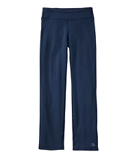 Women's PrimaLoft ThermaStretch Fleece Pants, Mid-Rise Straight-Leg