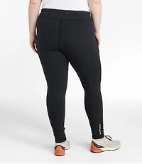 Women's PrimaLoft ThermaStretch Fleece Tights, Mid-Rise