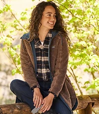 Women's Mountain Pile Fleece Coat