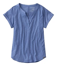 Women's Streamside Tee, Short-Sleeve Splitneck