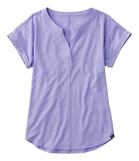 Women's Streamside Tee, Short-Sleeve Splitneck