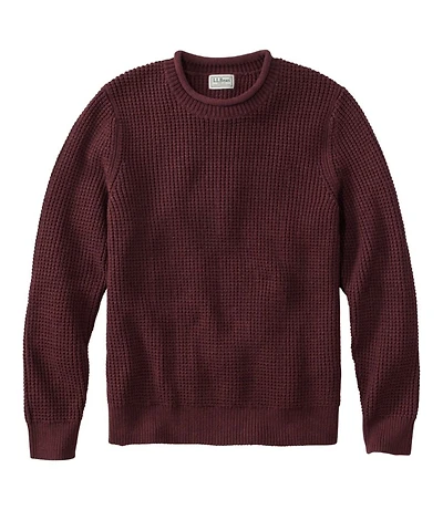 Men's L.L.Bean Organic Cotton Waffle Sweater