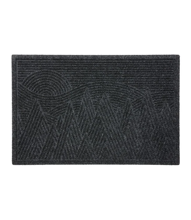 Everyspace Recycled Waterhog Doormat, Mountain Scene