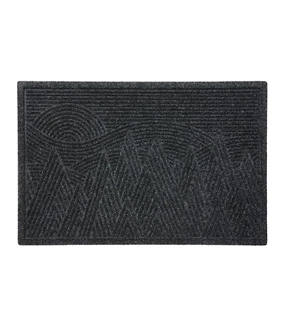 Everyspace Recycled Waterhog Doormat, Mountain Scene