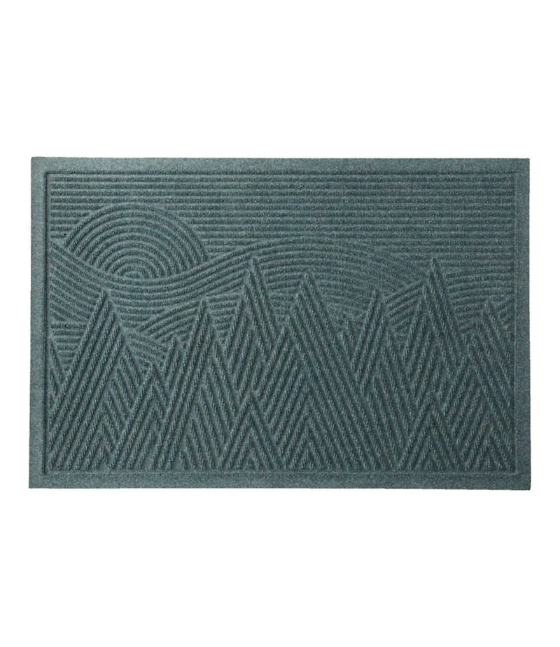 Everyspace Recycled Waterhog Doormat, Mountain Scene
