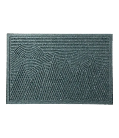 Everyspace Recycled Waterhog Doormat, Mountain Scene