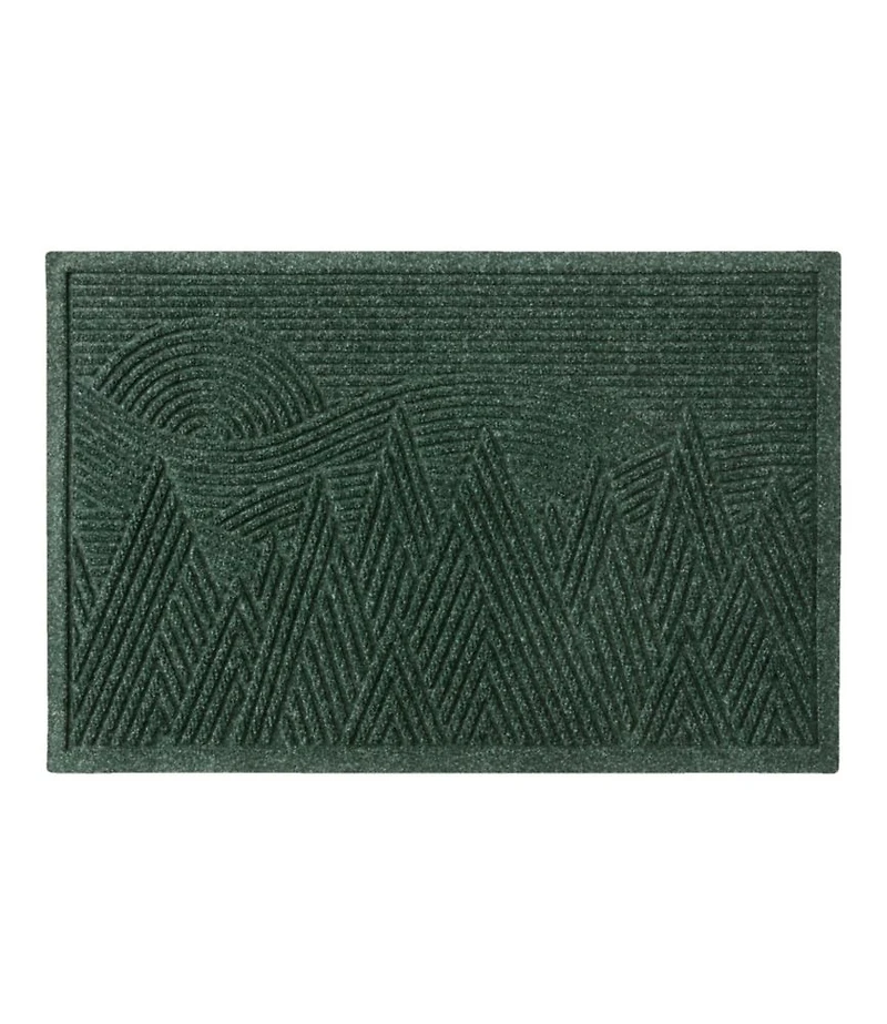 Everyspace Recycled Waterhog Doormat, Mountain Scene