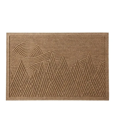 Everyspace Recycled Waterhog Doormat, Mountain Scene
