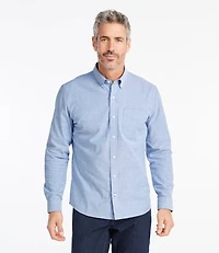Men's Comfort Stretch® Oxford Shirt, Slightly Fitted Untucked Fit