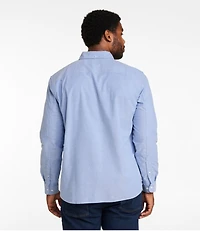 Men's Comfort Stretch® Oxford Shirt, Slightly Fitted Untucked Fit