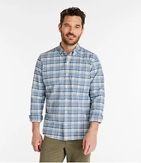 Men's Comfort Stretch® Oxford Shirt, Slightly Fitted Untucked Fit