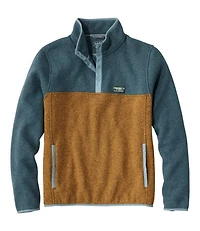 Men's L.L.Bean Sweater Fleece Pullover, Colorblock